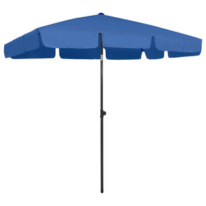 Strandschirm Azurblau 200x125 cm