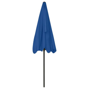 Strandschirm Azurblau 200x125 cm