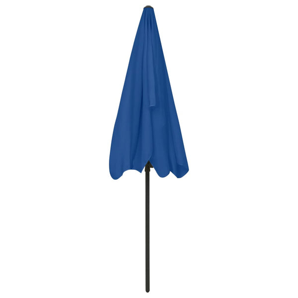 Strandschirm Azurblau 200x125 cm