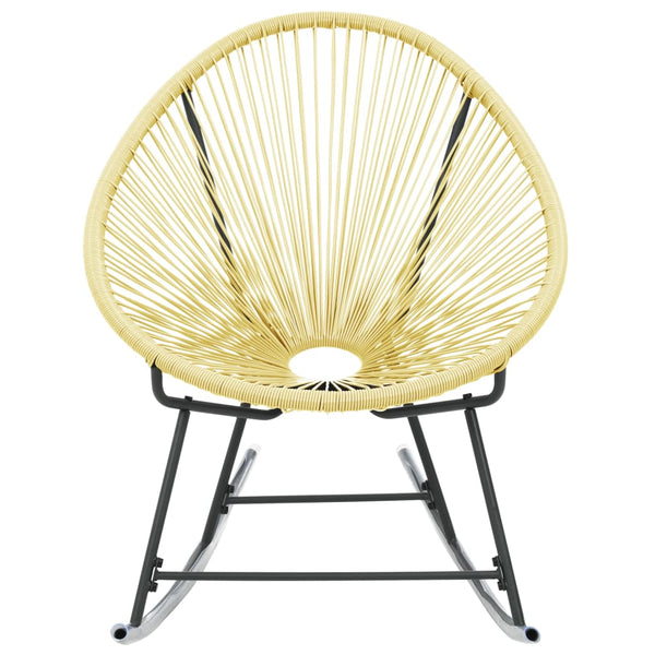 Acapulco-Gartenstuhl Poly Rattan Beige