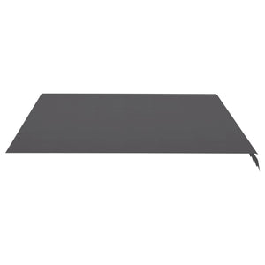 vidaXL Toile de store banne anthracite 4x3,5 m