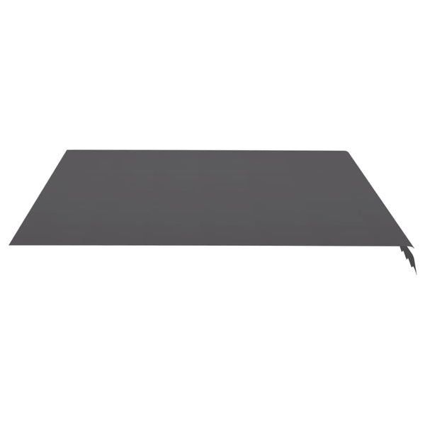vidaXL Toile de store banne anthracite 4x3,5 m
