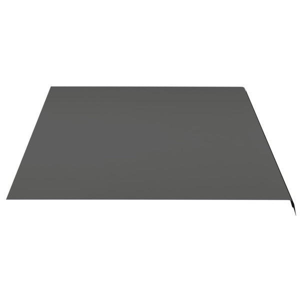 Toile de store banne vidaXL Gris anthracite 5x3,5 m