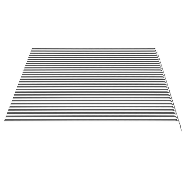Markisenbespannung Anthrazit und Weiß 4,5x3 m