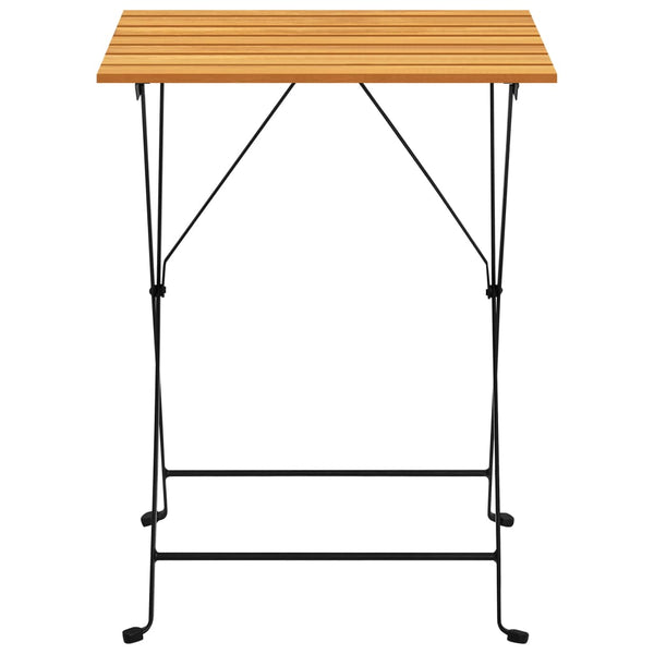 Bistrotisch 55x54x71 cm Akazie Massivholz