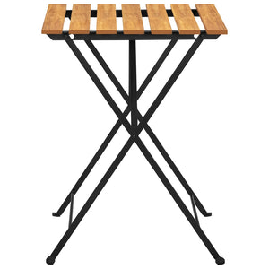 Bistrotisch 55x54x71 cm Akazie Massivholz