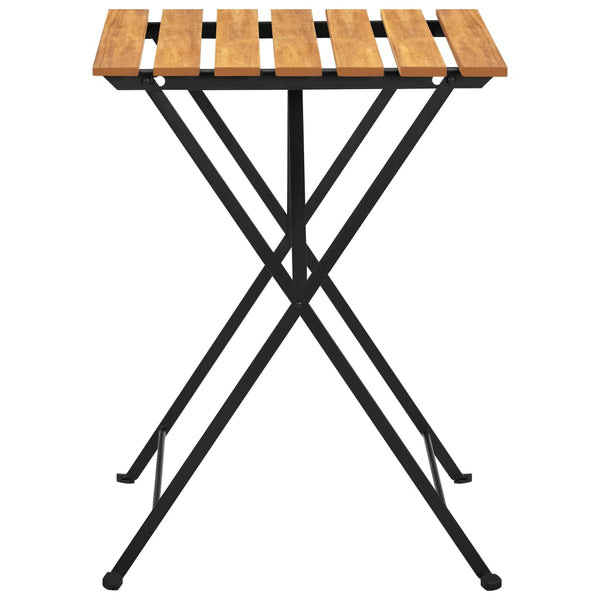 Bistrotisch 55x54x71 cm Akazie Massivholz