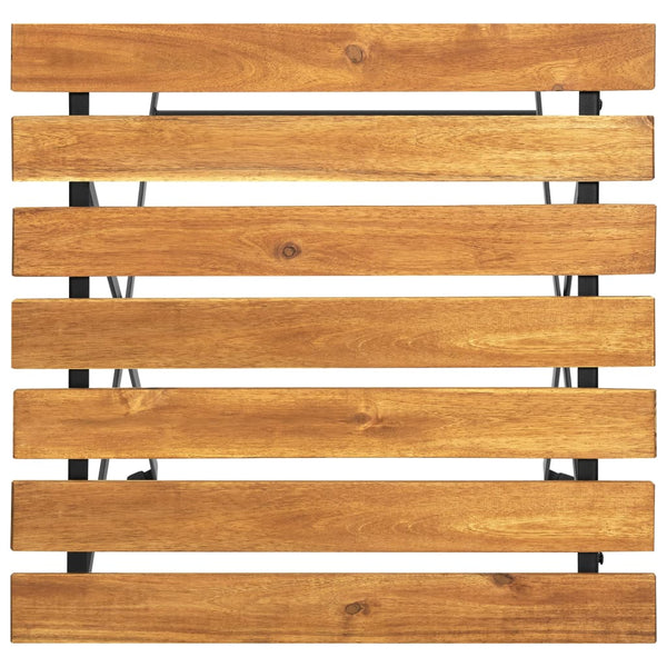 Bistrotisch 55x54x71 cm Akazie Massivholz
