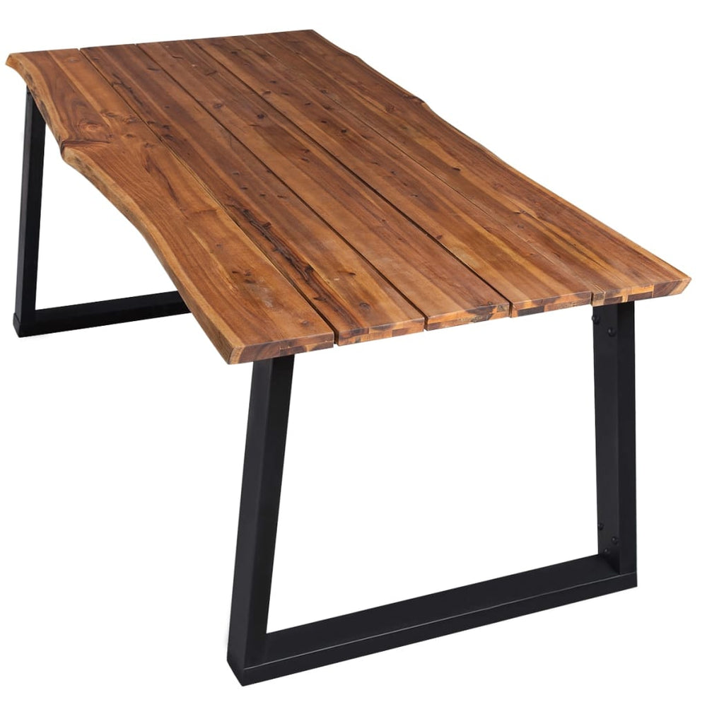 Massivholz Esstisch Akazie 170x90 cm