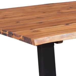 Massivholz Esstisch Akazie 170x90 cm