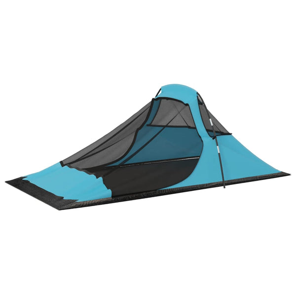 Blaues Campingzelt 317x240x100 cm