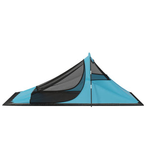 Blaues Campingzelt 317x240x100 cm