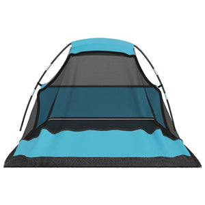 Blaues Campingzelt 317x240x100 cm