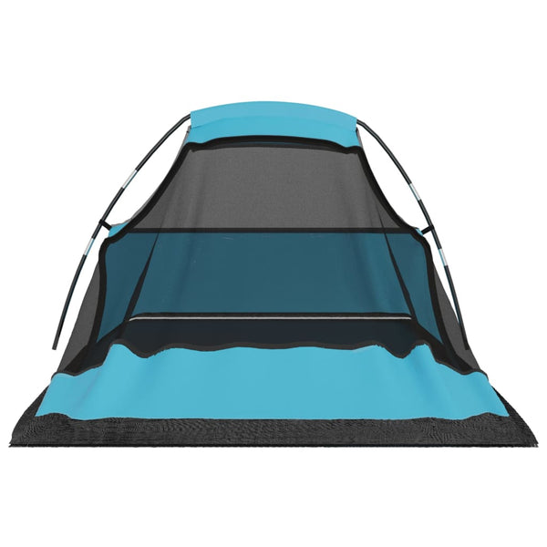 Blaues Campingzelt 317x240x100 cm