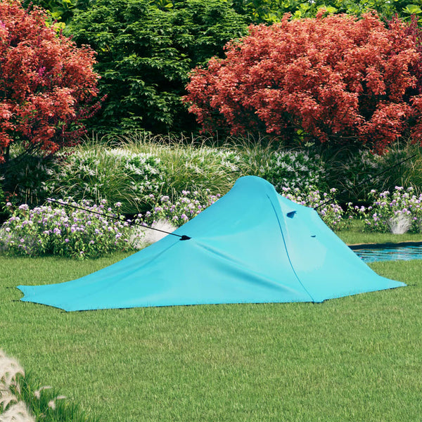 Blaues Campingzelt 317x240x100 cm