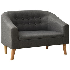 Graues Kindersofa Stoff