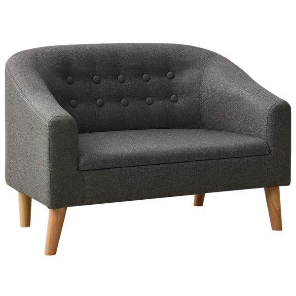 Graues Kindersofa Stoff