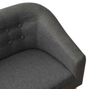 Graues Kindersofa Stoff