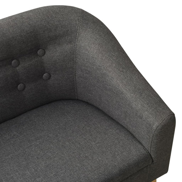 Graues Kindersofa Stoff