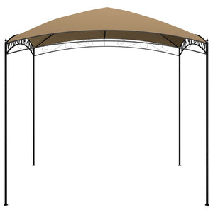 Pavillon 3x3x2,65 m Taupe 180 g/m²