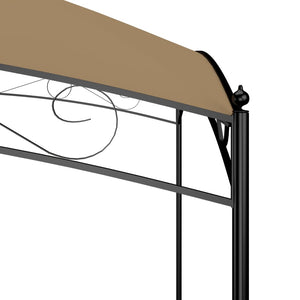 Pavillon 3x3x2,65 m Taupe 180 g/m²