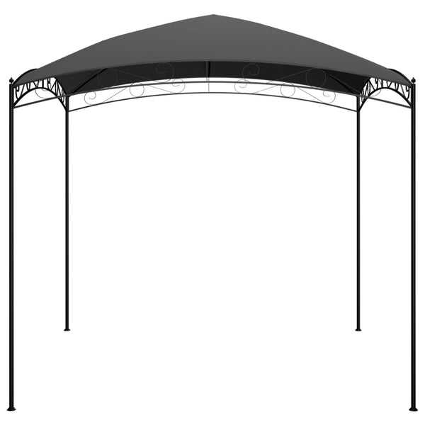 Pavillon 3x3x2,65 m Anthrazit 180 g/m²