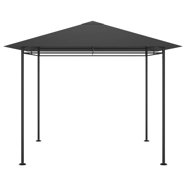 Pavillon 3x3x2,7 m Anthrazit 180 g/m²