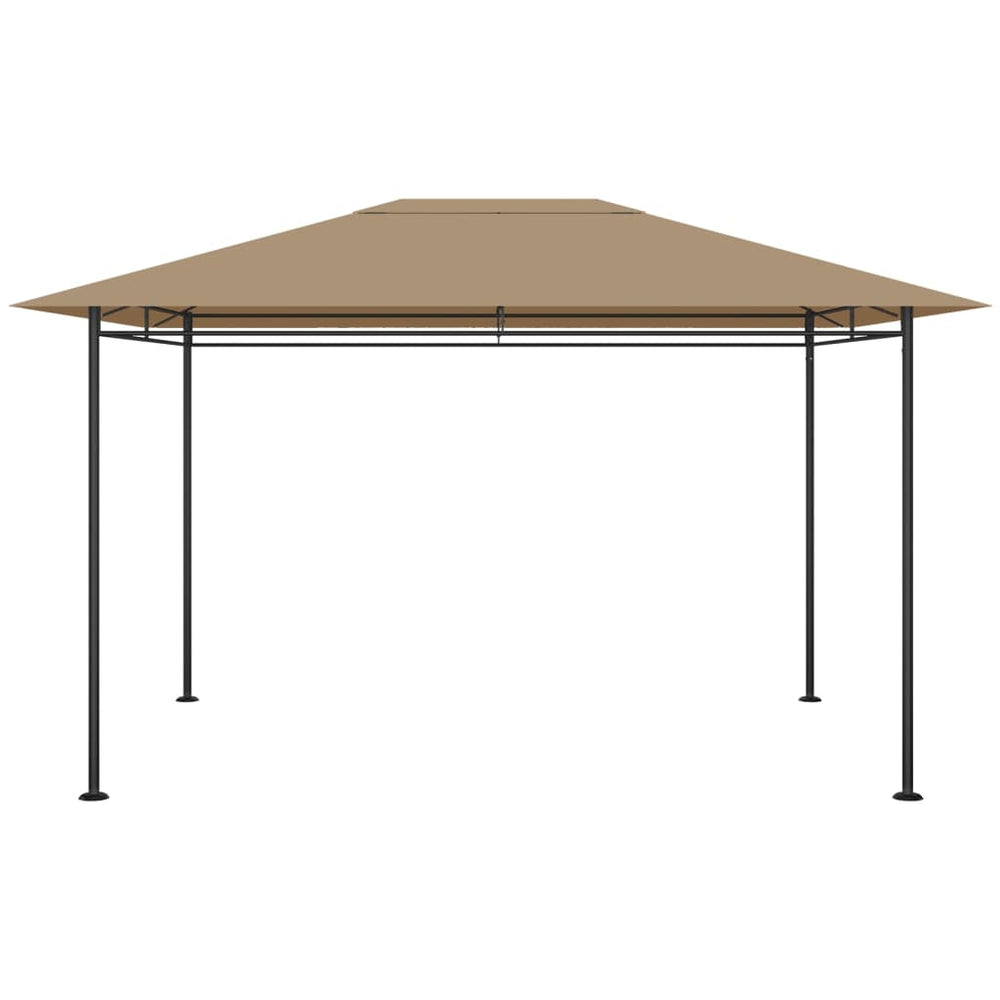 Pavillon 384x281x270 cm Taupe 180 g/m²