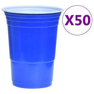 Bier-Pong-Tisch mit Tassen und Bällen Klappbar 240 cm