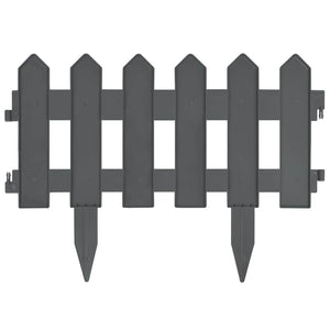 Rasenkanten 25 Stk. Anthrazit 10 m PP