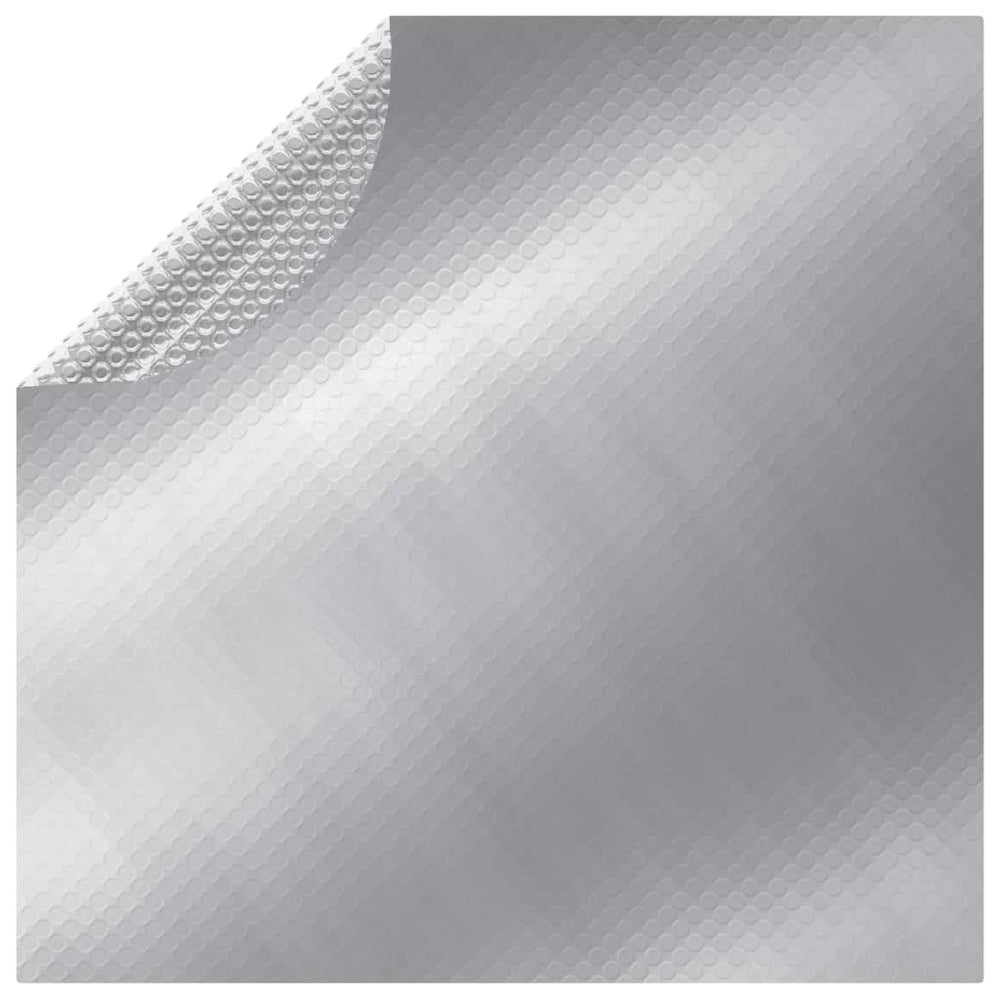 Poolabdeckung Silber 417 cm