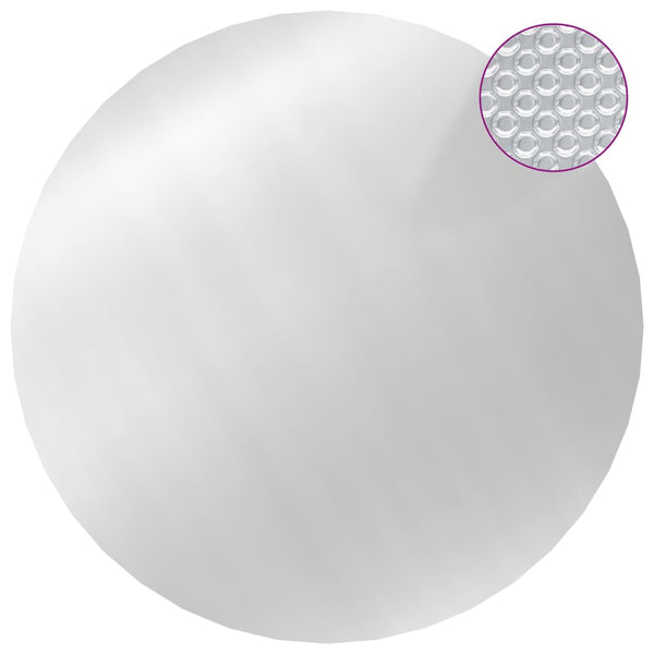 549 cm Silberne Poolabdeckung
