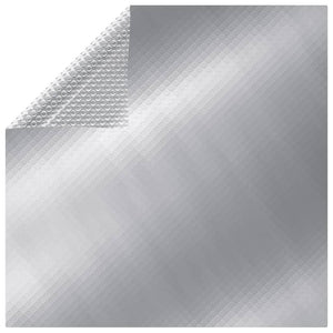 Poolabdeckung Silber 732x366 cm PE