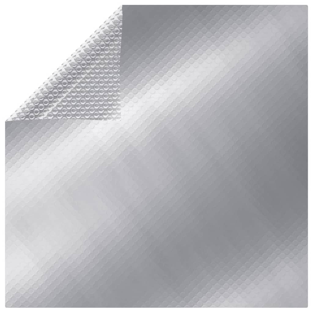 Poolabdeckung Silber 488x244 cm