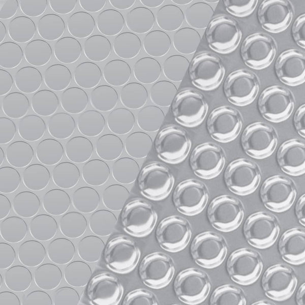 Poolabdeckung Silber 488x244 cm