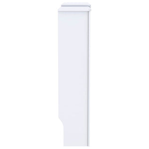 Weiße Heizkörperverkleidung 205 cm