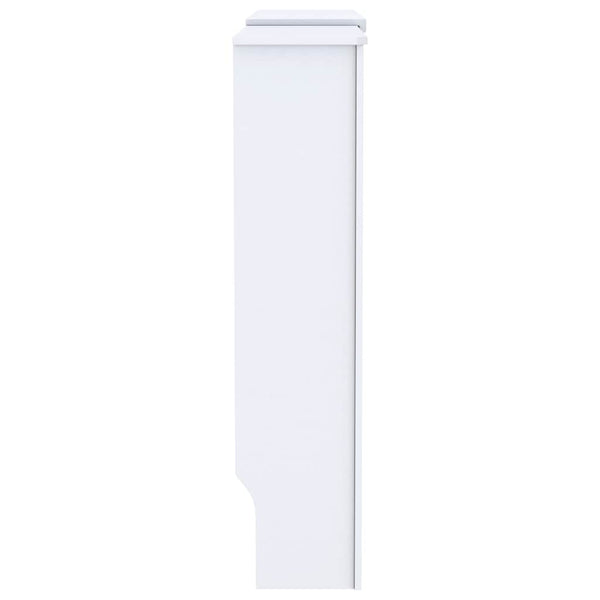Weiße Heizkörperverkleidung 205 cm