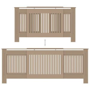 Heizkörperverkleidung Holz 205cm