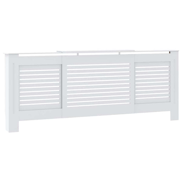 Cache-radiateur en MDF vidaXL blanc 205 cm