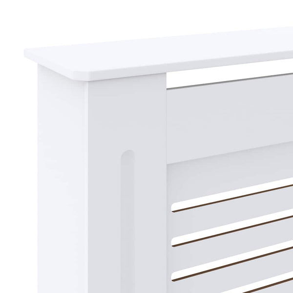 Cache-radiateur en MDF vidaXL blanc 205 cm
