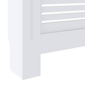 Cache-radiateur en MDF vidaXL blanc 205 cm