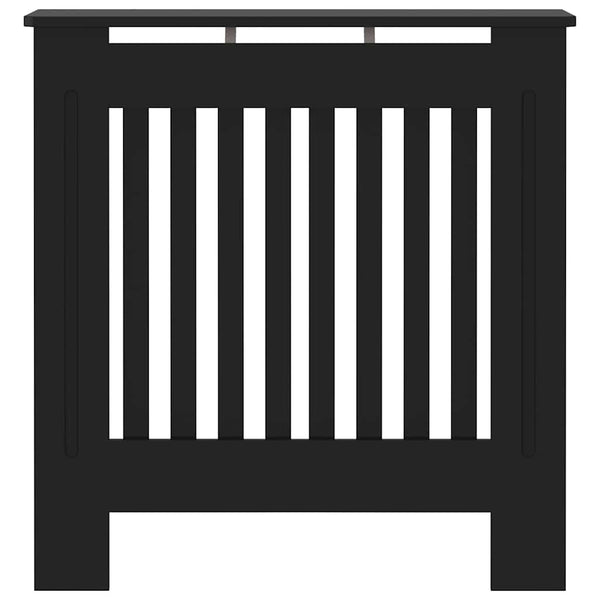 Heizkörperverkleidung Schwarz 78 cm