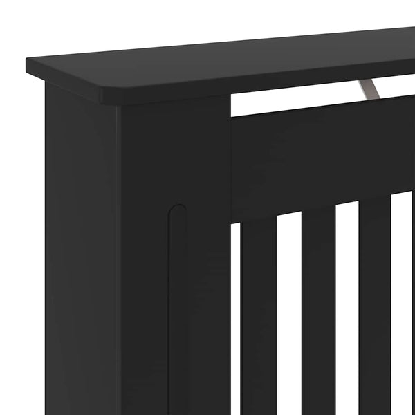Heizkörperverkleidung Schwarz 78 cm
