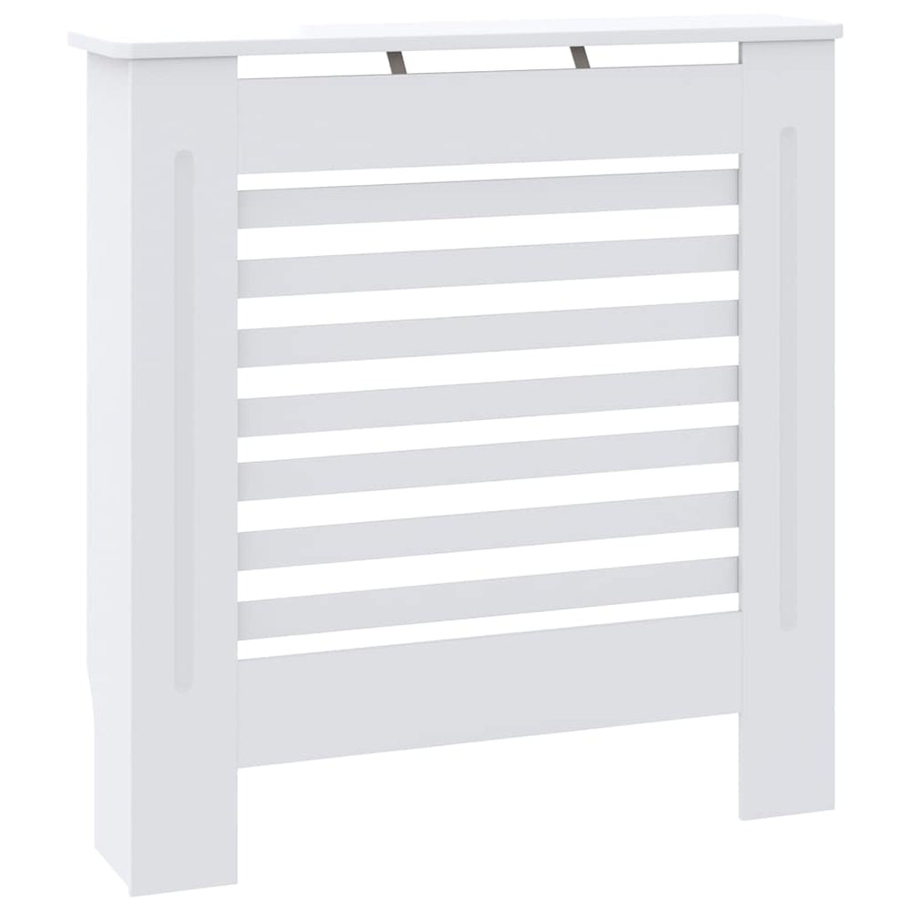 Weiße Heizkörperverkleidung MDF 78 cm