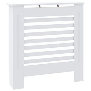 Weiße Heizkörperverkleidung MDF 78 cm