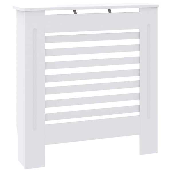 Weiße Heizkörperverkleidung MDF 78 cm