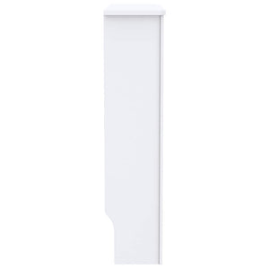 Weiße Heizkörperverkleidung MDF 78 cm