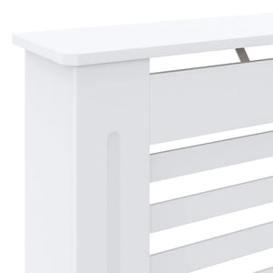 Weiße Heizkörperverkleidung MDF 78 cm