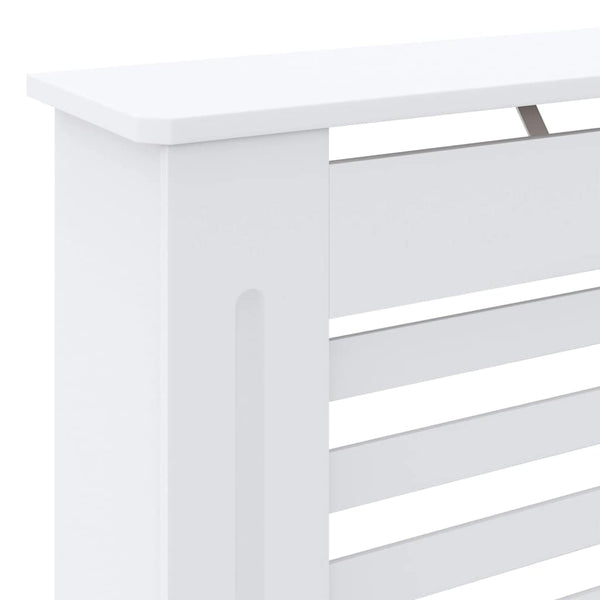 Weiße Heizkörperverkleidung MDF 78 cm