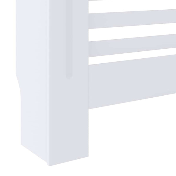Weiße Heizkörperverkleidung MDF 78 cm